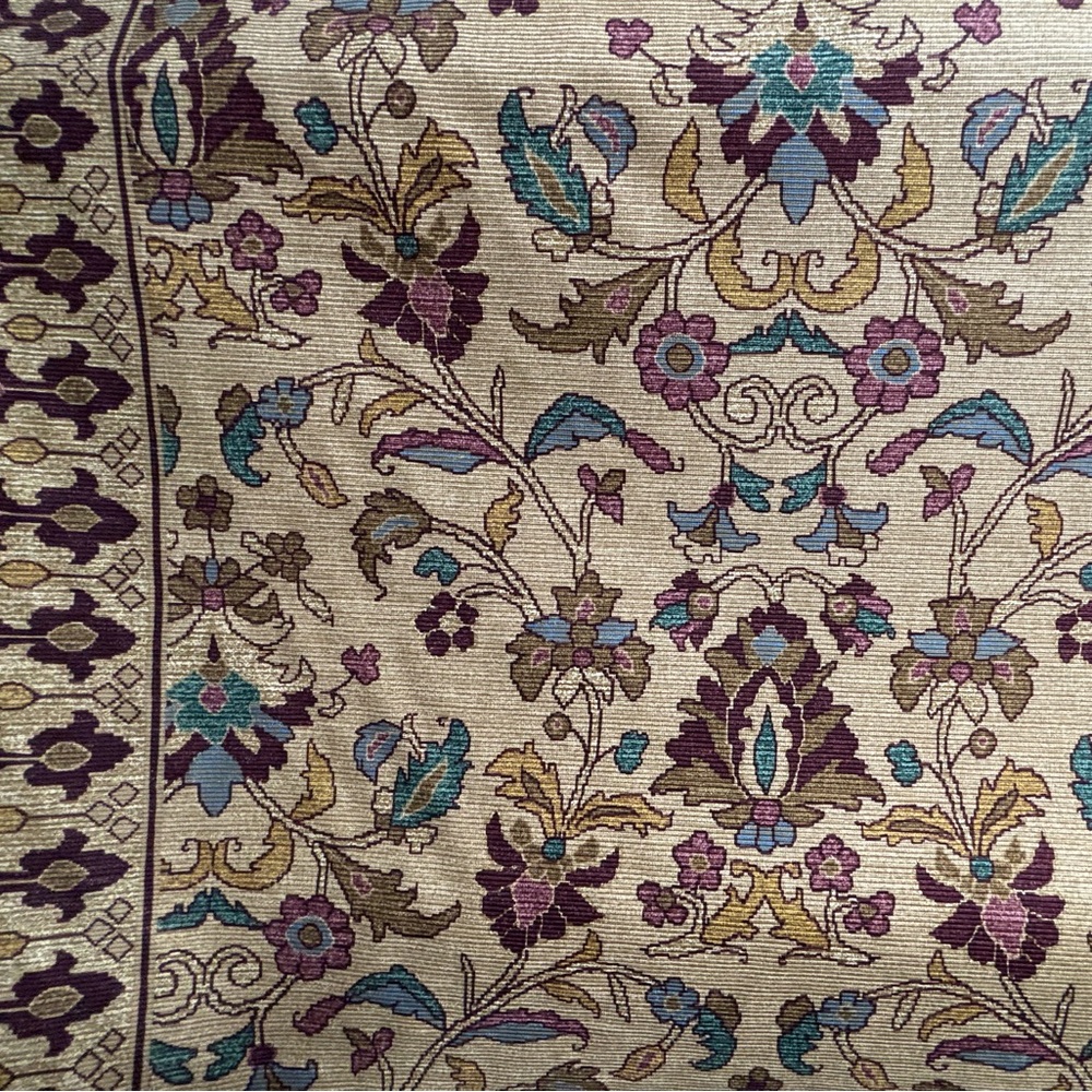 6 yards Ralph Lauren Bohemian Melstone Rug Umber Fabric - Picture 3 of 17